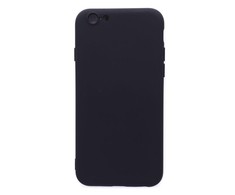 Evelatus Apple iPhone 6 / 6s Nano Silikoninis dėklas Soft Touch TPU Juodas