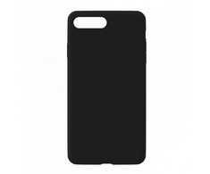 Evelatus Apple iPhone 7/8/SE2022 Premium Soft Touch Silikoninis dėklas Juodas