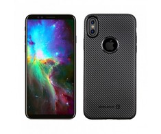 Dėklas Evelatus Apple iPhone X Carbon Juodas