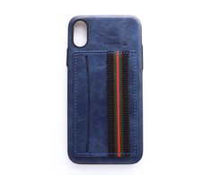 Dėklas Evelatus Apple iPhone X Cubit Plastic Mėlyna