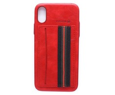 Dėklas Evelatus Apple iPhone X Cubit Plastic Raudona
