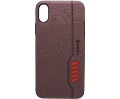 Dėklas Evelatus Apple iPhone X Shooter Brown