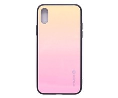 Dėklas Evelatus Apple iPhone X/Xs Gradient Glass Case 1 Mild Melon