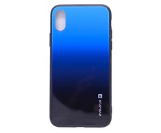 Dėklas Evelatus Apple iPhone X/Xs Gradient Glass Case 7 Sea Gylis