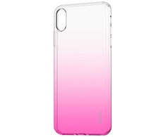 Dėklas Evelatus Apple iPhone X/XS Gradient TPU Case Rose Raudona