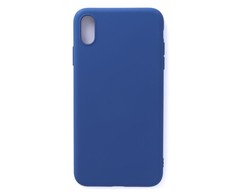 Evelatus Apple iPhone X/Xs Nano Silikoninis dėklas Soft Touch TPU Dark Mėlyna