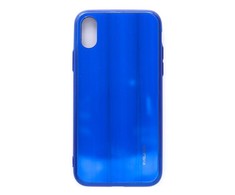 Evelatus Apple iPhone X/XS Vanduo Ripple Full Color Electroplating Tempered Glass Mėlyna