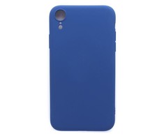 Evelatus Apple iPhone XR Nano Silikoninis dėklas Soft Touch TPU Dark Mėlyna