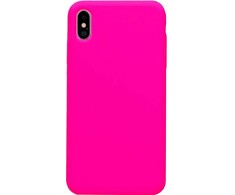 Evelatus Apple iPhone XR Premium Soft Touch Silikoninis dėklas Hot Rožinė