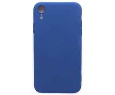 Evelatus Apple iPhone XR Nano Silikoninis dėklas Soft Touch TPU Dark Mėlyna
