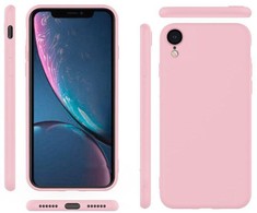 Evelatus Apple iPhone XR Nano Silikoninis dėklas Soft Touch TPU Light Rožinė
