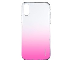Dėklas Evelatus Apple iPhone Xs Max Gradient TPU Case Rose Raudona