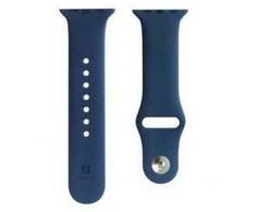 Evelatus Apple Watch 38/40/41mm Silicone Loop Watch Straps (132mm M/L) Mėlyna