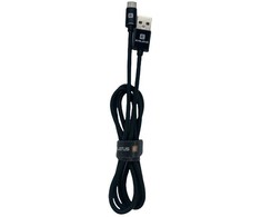 Evelatus TPC0 Izturīgs TPE USB uz USB-C (Type-C) Universāls Ātrs 3.1A Uzlādes kabelis 1m Melns