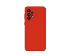Evelatus Samsung Galaxy A33 5G Premium Soft Touch Silikoninis dėklas Raudona