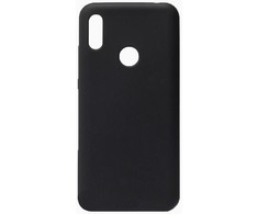 Evelatus Huawei Huawei Y6 2019 Nano Silikoninis dėklas Soft Touch TPU Juodas