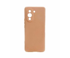 Evelatus Huawei Nova 10 Pro TPU Nano Silikoninis dėklas Soft Touch TPU rusvai gelsvas
