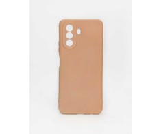 Evelatus Huawei Nova Y70 Nano Silikoninis dėklas Soft Touch TPU rusvai gelsvas