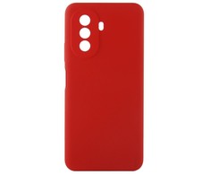 Evelatus Huawei Nova Y70 Premium Soft Touch Silikoninis dėklas Raudona