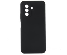 Evelatus Huawei Nova Y70 Premium Soft Touch Silikoninis dėklas Juodas