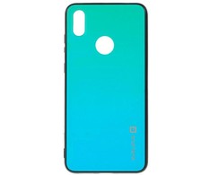 Dėklas Evelatus Huawei P Smart 2019 Gradient Glass Case 6 Lagoon