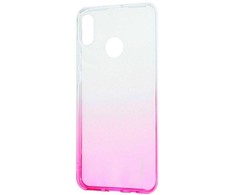 Dėklas Evelatus Huawei P Smart 2019 Gradient TPU Case Rose Raudona