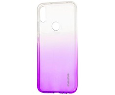 Dėklas Evelatus Huawei P Smart 2019 Gradient TPU Case Violetinė