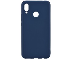 Dėklas Evelatus Huawei P Smart 2019 Silicone case Midnight Mėlyna