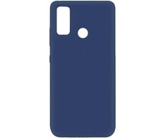 Dėklas Evelatus Huawei P Smart 2020 Soft Touch Silicone Mėlyna
