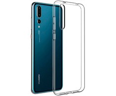 Evelatus Huawei P20 Clear Silikoninis dėklas 1.5mm TPU Transparent