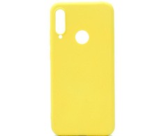 Evelatus Huawei P30 Lite Nano Silikoninis dėklas Soft Touch TPU Geltona