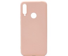 Evelatus Huawei P30 Lite Nano Silikoninis dėklas Soft Touch TPU rusvai gelsvas