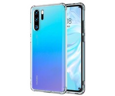 Evelatus Huawei P30 Pro Military Shockproof Silikoninis dėklas TPU Transparent