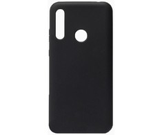 Evelatus Huawei P40 Lite E Nano Silikoninis dėklas Soft Touch TPU Juodas