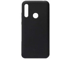 Evelatus Huawei P40 Lite E Nano Silikoninis dėklas Soft Touch TPU Juodas