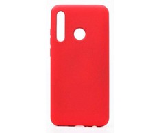Dėklas Evelatus Huawei P40 Lite E Soft Touch Silicone Raudona