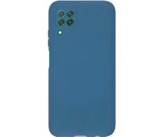Evelatus Huawei P40 Lite Nano Silikoninis dėklas Soft Touch TPU Mėlyna