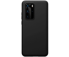 Evelatus Huawei P40 Nano Silikoninis dėklas Soft Touch TPU Juodas