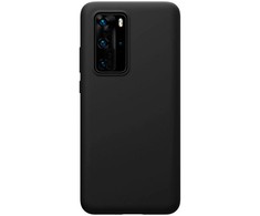 Evelatus Huawei P40 Pro Nano Silikoninis dėklas Soft Touch TPU Juodas