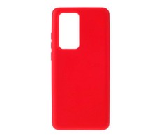 Dėklas Evelatus Huawei P40 Pro Soft Touch Silicone Raudona