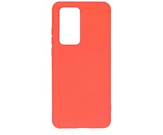 Dėklas Evelatus Huawei P40 Pro Soft Touch Silicone Raudona