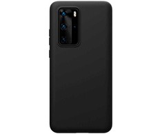 Evelatus Huawei P40 Nano Silikoninis dėklas Soft Touch TPU Juodas