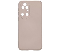 Evelatus Huawei P50 Nano Silikoninis dėklas Soft Touch TPU rusvai gelsvas