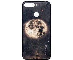 Dėklas Evelatus Huawei Y6 2018 Picture Glass Case Catching Dream