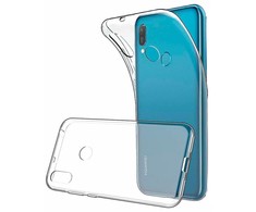 Evelatus Huawei Y6 2019 Clear Silikoninis dėklas 1.5mm TPU Transparent