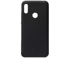 Evelatus Huawei Huawei Y6 2019 Nano Silikoninis dėklas Soft Touch TPU Juodas