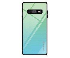 Dėklas Evelatus Huawei Y7 2019 Gradient Glass Case 6 Lagoon