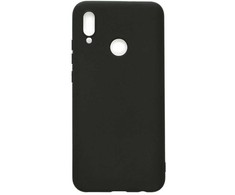 Evelatus Huawei Y7 2019 Nano Silikoninis dėklas Soft Touch TPU Juodas