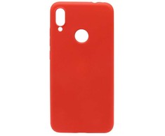 Dėklas Evelatus Huawei Y7 2019 Silicone case Raudona