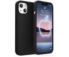 Evelatus Apple iPhone 13 Premium Soft Touch Silikoninis dėklas Juodas
